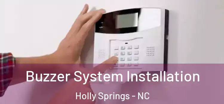 Buzzer System Installation Holly Springs - NC
